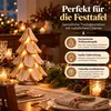 LED Weihnachtsbaum Deko, beleuchtete Weihnachtsbaumfigur Produktbild-Vorschau 3