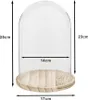 Clayre & Eef Glocke Ø 17x25 cm Glas Produktbild-Vorschau 2