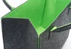 Kobolo Filztasche Shopper Einkaufstasche - aus Filz - grau Produktbild-Vorschau 3
