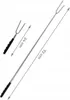 ausziehbare Grillgabel 72 cm Edelstahl silber Produktbild-Vorschau 5