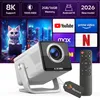 LED Beamer Tragbarer Projektor 1000 ANSI 8K Support Full HD Produktbild-Vorschau 1