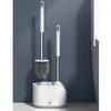 Set di spazzole per WC con 2 diverse spazzole per WC TPR PP Anteprima dell’immagine prodotto 3