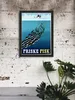 Poster - Canvas - Leinwand - 42 cm x 59,4 cm - Friske Fisk Produktbild-Vorschau 2