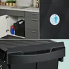 Relaxdays Einbaumülleimer, 2 Fächer, 2x 15 l, HxBxT: 34,6 x Produktbild-Vorschau 3