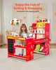 Set de jeu épicerie pour enfants VEVOR, épicerie en bois Voir les images du produit 2