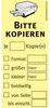 Haftnotizen 75 x 35 mm, gelb Bitte kopieren Produktbild-Vorschau 2