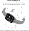 A smartwatch with water droplets around it, suggesting water resistance. Náhled obrázku produktu