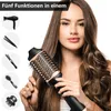 Teplovzdušná kefa - fén na vlasy s negatívnou iónovou Náhľad obrázku produktu 2