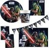 Feestset Star Wars Galaxy, 46-delig wegwerpservies voor Productafbeelding-voorbeeld 1
