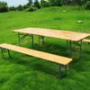 Milani Home - set birreria tavolo e panche, legno, tavolo e Anteprima dell’immagine prodotto 2