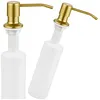 Dozownik do płynów Gold, 350 ml, dozownik do mydła ze stali Podgląd zdjęcia produktu 4