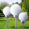 3er Set LED Außen Solarleuchten, Kugel weiß, 15 und 20 cm Produktbild-Vorschau 10