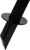 A close-up shot of a black metal stand with a circular plate and a pointed end. Produktbild-Vorschau