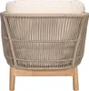 home24 Loungeset - 4-teilig - Akazie Massiv / Polyester - Produktbild-Vorschau 10