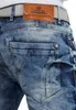 Cipo & Baxx Herren Regular Fit Jeans Stonewashed CD346 Blue Produktbild-Vorschau 6