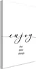 Vlies Leinwandbild - Enjoy the Little Things (1 Part) Produktbild-Vorschau 1