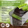 TTL GARDEN Hochbeet INSPIRE L 200x100x80cm Silber – Metall Produktbild-Vorschau 5
