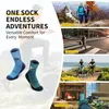 CAMBIVO Wandersocken Herren Damen 2 Paar, Outdoor Produktbild-Vorschau 4