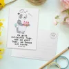 Mr. & Mrs. Panda Postkarte Bär Kochen - Weiß - Geschenk, Produktbild-Vorschau 3