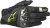 Guanti Alpinestars SMX-1 Air V2 Nero/Giallo Fluo XL Anteprima dell’immagine prodotto 1