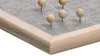 ZELLER PRESENT Pinboard Leinen/Kiefer 40x60cm Produktbild-Vorschau 6