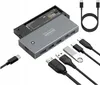 Pouzdro HUB - Slot pro SSD - M2 NVME Pcie SATA NGFF USB-C Náhled obrázku produktu 1