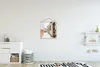 MuchoWow® Textilposter Sommer - Haus - Straße 40x40 cm mit Produktbild-Vorschau 2