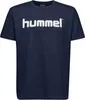 Hummel Hmlgo Baumwolle Logo T-Shirt S/S 7026 Marine L Produktbild-Vorschau 3