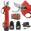 A collection of Mar-Pol cordless pruning shears, batteries, and a charger, displayed against a white background. Anteprima dell’immagine prodotto