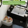 WC Sitz mit Absenkautomatik D Form Motiv Funky Town [TDW3 Produktbild-Vorschau 3