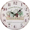 Orologio da parete da cucina in metallo (5 x 28 x 28 cm) Anteprima dell’immagine prodotto 1