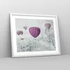 Gerahmtes Poster - Weißer Rahmen - Ballon Baum Flug - 50x40 Produktbild-Vorschau 8