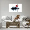 Bild auf Leinwand - Leinwandbild - 3 Teile - Rot Sonne Tor Produktbild-Vorschau 6