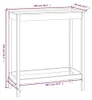 vidaXL Barový stůl bílý 100x50x110 cm Masivní borovicové Náhled obrázku produktu 8