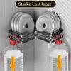 2 Stück Duschablage Ohne Bohren Schwarz Eckregal, Produktbild-Vorschau 5