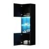 Flieks Vitrine mit LED-Beleuchtung, Hochschrank Produktbild-Vorschau 9