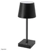 LED Tischleuchte schwarz 10,5x26cm Touchfunktion USB Kabel Produktbild-Vorschau 12