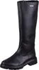 A black leather boot on a white background. Náhled obrázku produktu