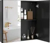 COSTWAY Spiegelschrank Bad, Wandschrank Badezimmerschrank Produktbild-Vorschau 1