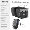 Set Fahrradtasche Georg und Fahrradrahmentasche große Produktbild-Vorschau 5
