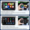 Autoradio portable 10,26 pouces 1600*600 4K Dash Cam Voir les images du produit 6