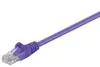 goobay cavo patch Cat 5 U/UTP viola 1 m Anteprima dell’immagine prodotto 1