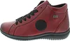 A side view of a red women's shoe. Produktbild-Vorschau