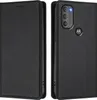 Litchi Leder Handyhülle für Motorola Moto G71 5G Wallet Produktbild-Vorschau 2