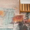 Teppich Wohnzimmer Schlafzimmer Kurzflor Modern Abstraktes Produktbild-Vorschau 3