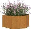 vidaXL Sadzarka Rusty 90x90x45 cm stal kortenowska Podgląd zdjęcia produktu 8