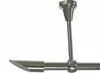 Gardinenstange Set Edelstahl Look Metall Ø 16mm zur Produktbild-Vorschau 1