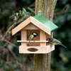 CJ Wildlife Vogelhaus zum Aufhängen - Holz ( 100%) - Braun Produktbild-Vorschau 1