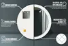Modern Spiegel - Wandspiegel Design Wandmontage – Produktbild-Vorschau 6