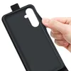 Pro Samsung Galaxy A17 5G / 4G Vertical Leatherette Flip Náhled obrázku produktu 4
